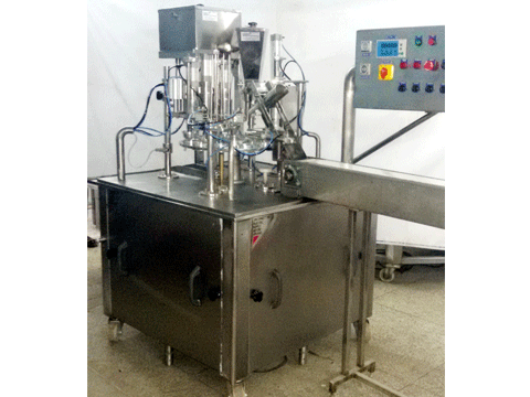 ICE CREAM CUP & CONE FILLING MACHINE